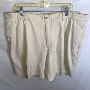 Tommy Bahama Men’s Casual Shorts Size 40 Ivory 100% Silk Golf Athleisure Beach